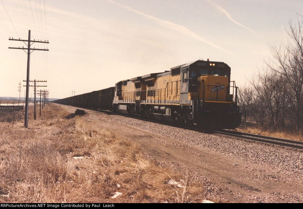 Coal loads roll east